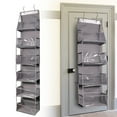 thumbnail image 2 of Multi Pocket Handbag Holder Over Door Storage Organizer Closet Accessories, 2 of 16