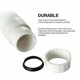 thumbnail image 4 of New Practical Waste Pipe Plastic Flexible High Quality Kitchen S Type Syphon Trap White 36-80cm Basin Bathroom, 4 of 10