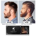 thumbnail image 3 of Pretfy Beard Kit,Men 10 In 1 Shampoo Roller Care Kit Best Roller Comb Kit Oil 1 Kit And Care Oil Balm Conditioner Brush Scissor Complete 10 1 Set With Kit - Complete 10 Piece Set Care - Oil Man Male, 3 of 7