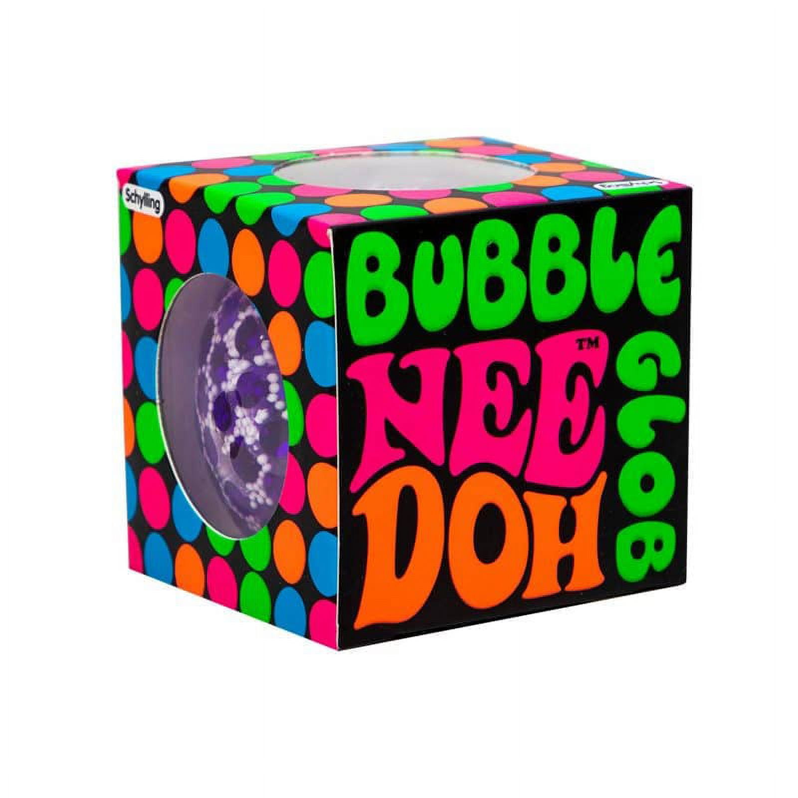 Schylling Glob Bubble Squeeze Ball (One Random Color) - Novelty Toy- Squishy Toy - Textured Stress Ball - Age 3+