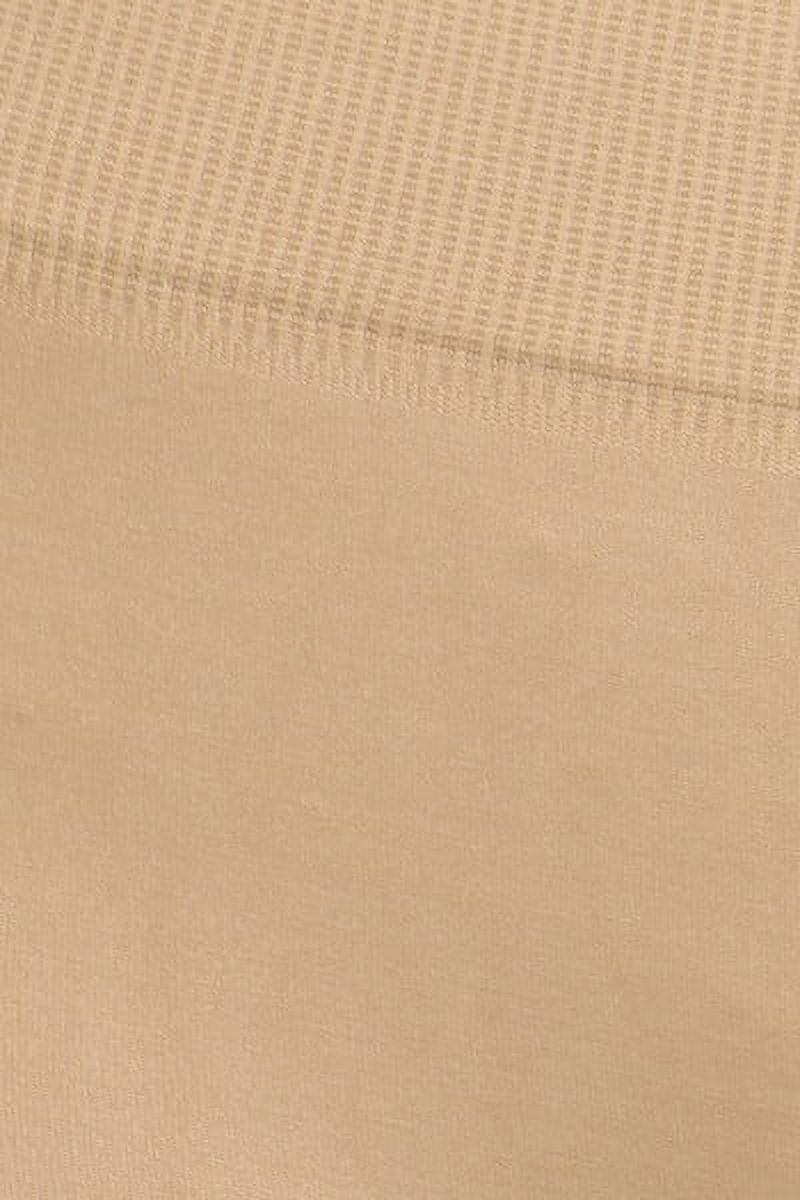 Women's Solid Color Super High Waist Leggings wt/5½" Waistband, Beige