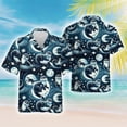 thumbnail image 4 of Camisa hawaiana con estampado 3D de nutria marina divertida, camisetas gráficas de animales marinos para hombres, ropa Harajuku, blusas de manga corta, blusas Y2k, 4 of 4