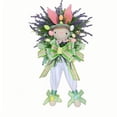 thumbnail image 4 of JHEHF Easter Rabbit Wreath 22inch Front Door Cute Rabbit Garland Farmhouse Hanging Ornament for Party Decoration Home Garden Wall Window Decor, 4 of 4