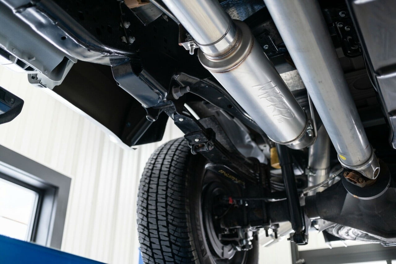Mbrp Exhaust S5247blk Armor Blk Cat Back Exhaust System Fits select: 2017 FORD F250, 2018-2023 FORD F250 SUPER DUTY
