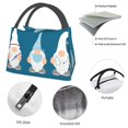 thumbnail image 4 of Lukts Sac à Lunch Infirmière Médecin Motif Gnomes Petit Sac à Lunch pour Hommes Femmes Boîte à Lunch Isolée Mini Sac à Lunch Portable, Sac à Collation Réutilisable, 4 of 6