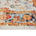 thumbnail image 4 of Luxee Designs Alexandria Bordered Pattern 2X6 Runner Rug for Entryway Indoor Boho Rugs - Ivory, 4 of 9