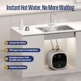 thumbnail image 3 of Calentador de agua Westinghouse de 2,5 galones, 1440 W, 120 V, compacto, 3 of 9