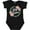 AB-Black, variant on Inktastic Big Sister with Flower Circle Girls Baby Bodysuit