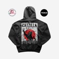 thumbnail image 2 of Limited Edition Catzilla hoodie-Godzilla merch-Cat people hoodie-Catzilla Merch Cat hoodie for pettlovers, 2 of 9