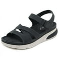 thumbnail image 4 of Womens Sandals Shoes Comfort Walking with Non Slip on Casual Summer Beach Shoes A8, 4 of 7