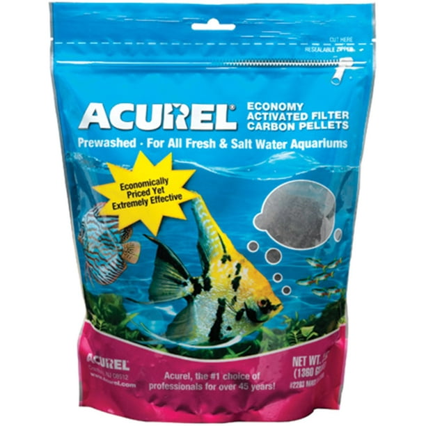 Acurel Economy Activated Filter Carbon Pellets - 3 Lbs
