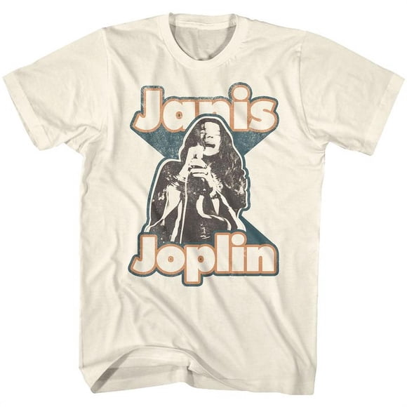 Janis Joplin Janis Naturel Adulte T-Shirt