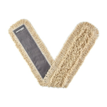 COASTWIDE Cut-End Dust Mop Head Cotton 60" x 5" White CW56756