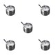thumbnail image 1 of Tarro de especias Bewildely con cuchara y tapa Acero inoxidable color Plata, 1 of 6