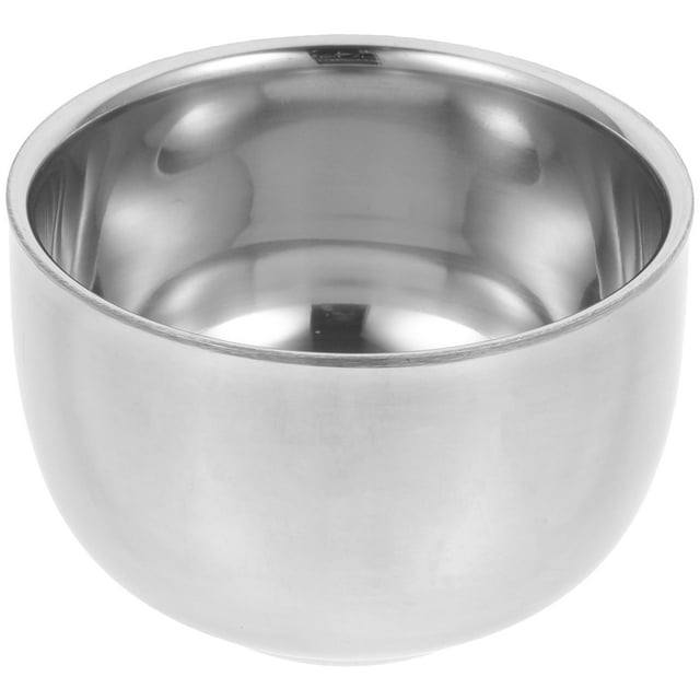 MasteelfCA Tasse de Rasage Réutilisable Gobelet de Rasage en Aluminium Bol de Rasage Ménager Accessoire de Rasage pour Hommes