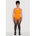 thumbnail image 3 of Womens Plus Size Trendy Seamless Square Neck Shelf Bra Bodysuit, 3 of 5