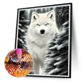 thumbnail image 2 of Diamond Painting 5D DIY Full Round Drill Wolf Kit Decoración del hogar Craft (B5901) Hugtrwg Para estrenar, 2 of 9