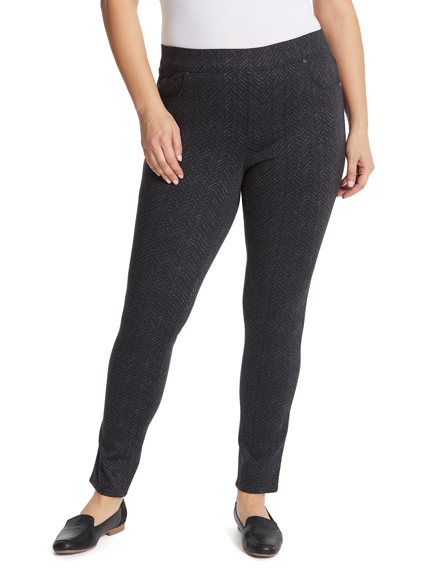 Gloria Vanderbilt Plus Size Avery Pull On Slim Pant - Walmart.com