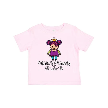 

Inktastic Mimi Princess Grandchild Girls Gift Toddler Toddler Girl T-Shirt