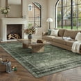 thumbnail image 2 of PureCozy 8'x10' Area Rugs for Living Room Bedroom Dining Room Farmhouse Office Oriental Washable Non Slip Vintage Traditional Large Green Rugs Carpets, Green, 2 of 5