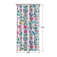 thumbnail image 5 of Pioneer Flower Floral Print Pattern Shower Curtain 36"x72" ,Bathroom Decorative Shower Curtains Set with 12 Hooks,Modern Waterproof Washable Shower Curtain, 5 of 6