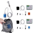 thumbnail image 2 of SharkTRUE Pompe de Douche Portable pour Camping, Tête de Douche Rechargeable pour Extérieur, Pompe de Douche Électrique avec Plusieurs Modes de Pulvérisation, Parfait pour Camping, Randonnée, Voyage, Lavage de Voiture et Nettoyage des Animaux, 2 of 8