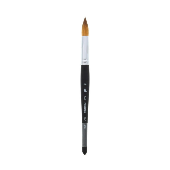 Princeton Art & Brush Co Aqua Elite Synthetic Kolinsky Sable Watercolor Brush, Round, 20