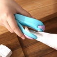 thumbnail image 2 of Ikoopy Mini Heat Sealer Handheld Bag Sealer Hand Pressure Heat Sealing Machine Portable Plastic Bag Sealer Food Sealer for Food Storage Snack Fresh Bag Sealer, 2 of 7