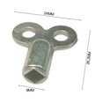 thumbnail image 2 of Radiator exhaust valve key square 5×5mm radiator accessories zinc alloy material, 2 of 6