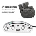 thumbnail image 4 of Electric Recliner Control Switch, ABS Dual Motor Electric Recliner Controller  for Electric Sofa, 4 of 7