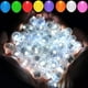 thumbnail image 3 of Aogist 100 luces de globo blancas, mini luz impermeable de largo tiempo de espera, funciona con pilas, lámpara de bola LED redonda para globo de látex, farol de papel, fiesta, boda, festival, Navidad,, 3 of 4