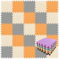 thumbnail image 1 of Alfombrillas de espuma QQPP de goma EVA, 18 baldosas entrelazadas, 1 of 6