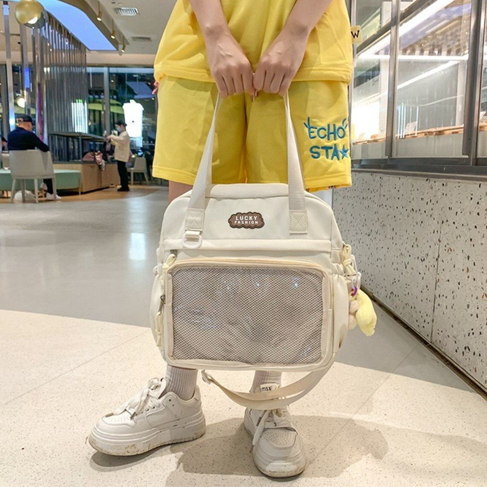 Jiibva Ita Bag Kawaii Backpack Women Crossbody Bag Large Capacity Messenger Bag Japanese JK Uniform Handbags Lolita Shoulder
