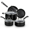 thumbnail image 1 of 8 Piezas Utensilios de Cocina Antiadherente Color Negro, 1 of 7