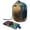 Multicolor 3, variant on PhooArto Drawstring Cosmetic Bag, Barrel Shaped Portable Travel Makeup Bags, Moon Owl Flower Dreamcatcher Large Capacity Waterproof Multifunctional Bucket Toiletry Bag