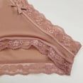 thumbnail image 4 of uublik Womens Briefs Underwear Pink Ladies Seamless Brief Comfort Womens Lace Panties, 4 of 5