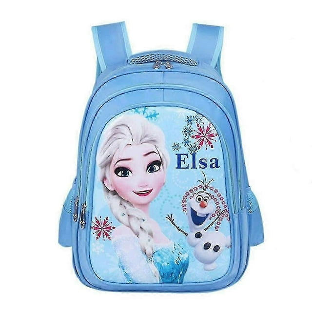 Frozen Elsa Printed Backpack Back To School Bag Kids Girls Travel Outdoor Rucksack Birthday Gifts