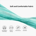 thumbnail image 5 of Wukai Teal Turquoise Sports sweatband,Men & Women Sweatband Headband for Running, Cross Training, Racquetball, Working Out, 5 of 7