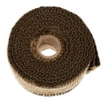 thumbnail image 4 of Cinta de Protección Térmica de 5 M Cinta de de Fibra de Autoadhesiva Cinta Térmica de Fibra de para Motocicletas 1400  degree C + marrón, 4 of 7