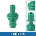 thumbnail image 3 of Grommet de Válvula PCV de Unique Bargains, Accesorios de Ventilación Positiva del Cárter No.1220423011 para Toyota Yaris Verde, 3 of 6
