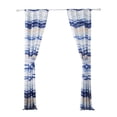 thumbnail image 2 of Benjara Oda 84" Window Curtains- Microfiber Polyester- Blue Ocean Wave Print, 2 of 6