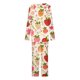 thumbnail image 5 of Puntoco Pijama para mujer, conjunto de pijama informal con cuello en V y pantalones largos con estampado navideño, 5 of 5