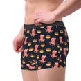 thumbnail image 2 of Lsque cartoon octopus Pattern Men’s Total Support Pouch Boxer Briefs, X-Temp Cooling, Moisture-Wicking Underwear, Regular, Long-leg and Trunk-Medium, 2 of 5