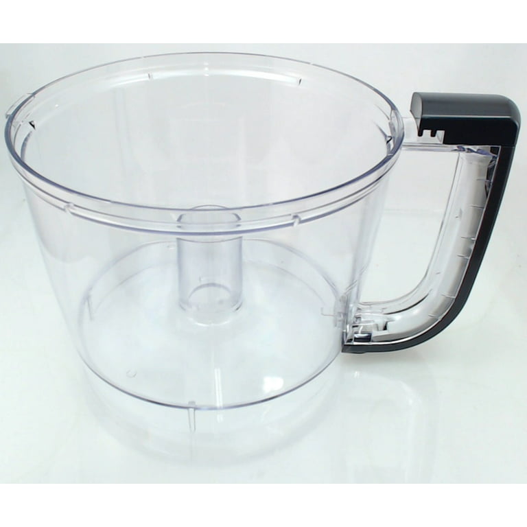 OEM KitchenAid WP8212044 Food Processor Bowl- Black Handle 