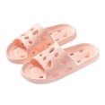 thumbnail image 2 of Shower Slippers for Women Men Quick Dry Lightweight Non Slip Bathroom Slides Shoes Dorm Home Slippers, 2 of 8