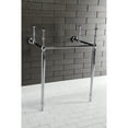 thumbnail image 3 of Kingston Brass VPB33221 Edwardian 23" Console Stand - Chrome, 3 of 7