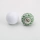 thumbnail image 3 of Pomo Vintage de Cerámica Tirador Redondo para Cajón Armario Zapatero Mueble Tocador 2pcs, Verde, 3 of 7