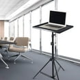 thumbnail image 2 of Wuzstar Foldable Tripod Stand Portable Laptop Projector Tripod Stand Adjustable 27 to 75 Inch, 2 of 8