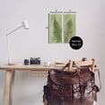 thumbnail image 3 of Woodland Nature Fern Leaves Botanical & Floral Graphic Art Unframed Art Print Wall Art, Set of 2, 3 of 7