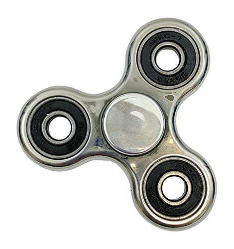 NewSpinner.Durable Tri Fidget Hand Spinner Metal with High Speed Stainless Steel 